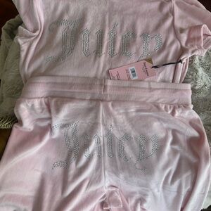 Juicy Couture Light Pink Pajama Set